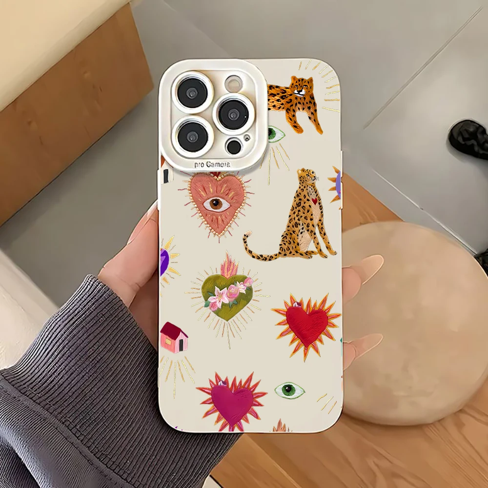 Trendige Handyhülle für Samsung Galaxy S26 S25 S24 S23 Ultra S22 S21Plus FE A57 A56 A55 A54 A53 A36 A35 A34 5G TPU-Cover – Detail 1
