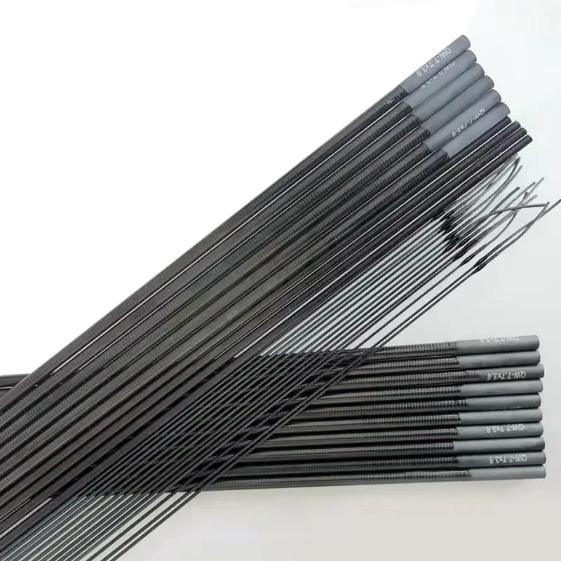 2.7 مللي متر-7.7 مللي متر 5 قطع 100 سنتيمتر 1 متر الصيد رود تلميح قطع الغيار تايوان الصيد رود كامل الحجم جوفاء الكربون قضيب اكسسوارات قوي #6