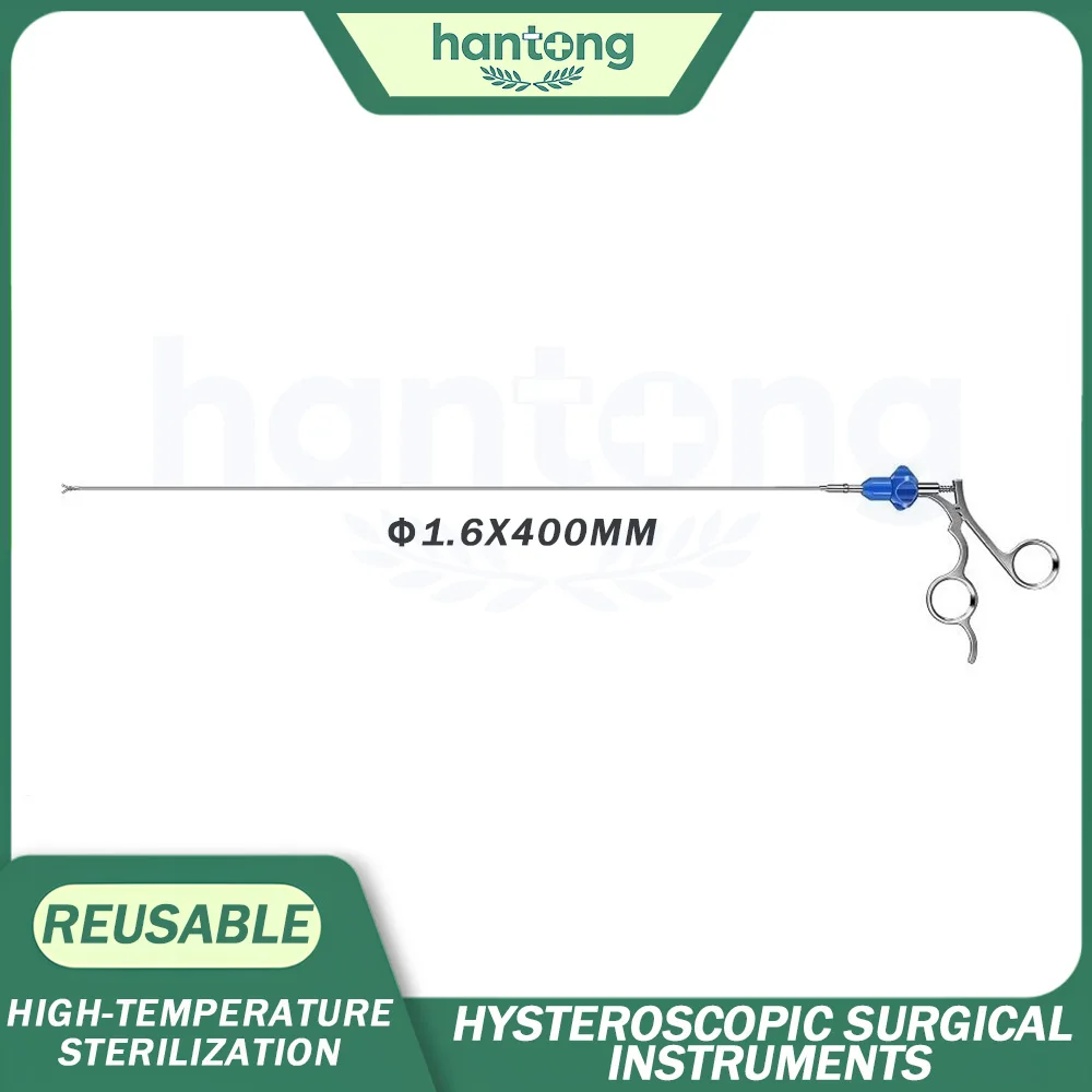 Rotatable Scissor Hysteroscopic Semi Rigid 5Fr  7Fr/40cm Hysteroscopy Gynecology Surgery Surgical Instruments Detachable