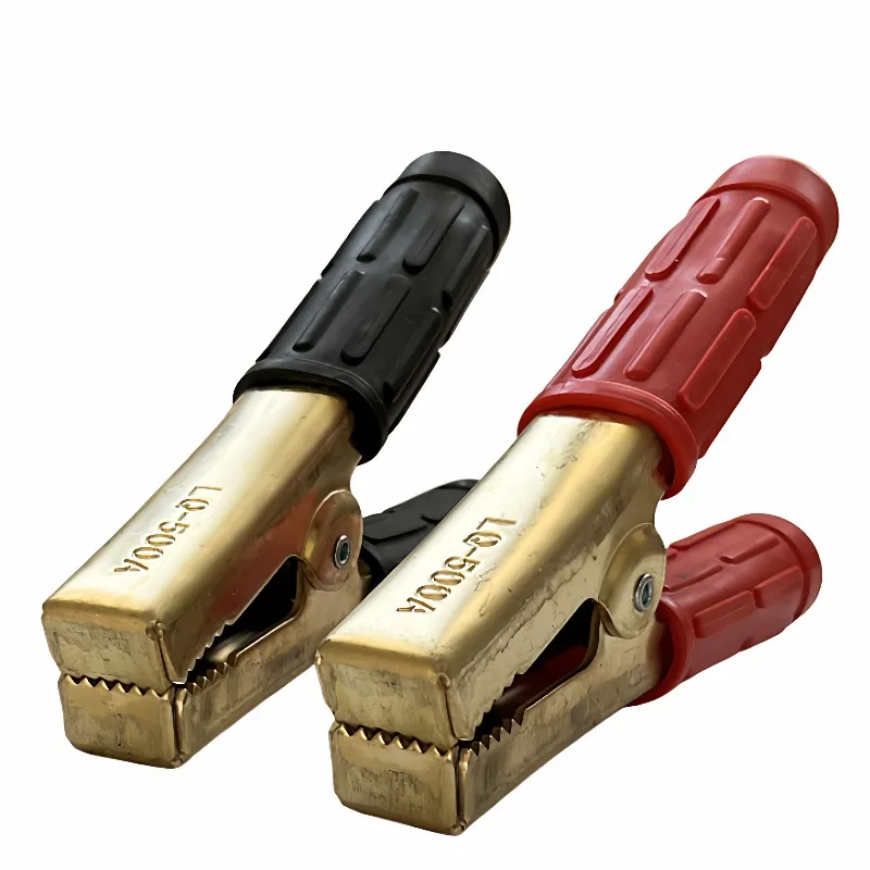 For large all-copper 2.0 battery with live wire clip battery clip 500A all-copper wire ear