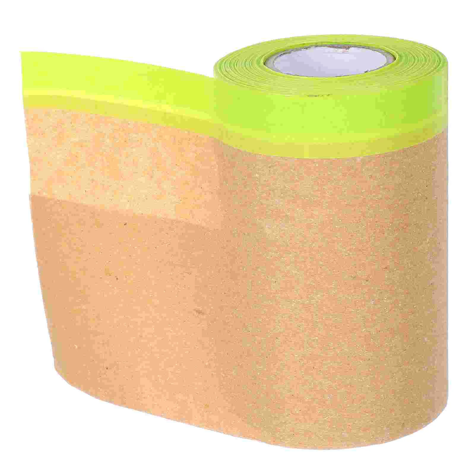 

Kraft Masking Film Tape Paint Auto Protective Paper Automotive Pre-taped Wrapping