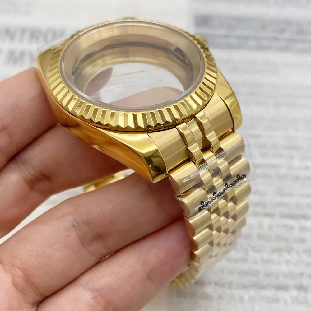 

Комплект корпуса и ремешка для часов NH35 (36 мм и 39 мм), корпус NH35 для Datejust, механизм NH35/NH36/NH34, циферблат 28,5 мм, сапфировое стекло, корпус и ремешок.