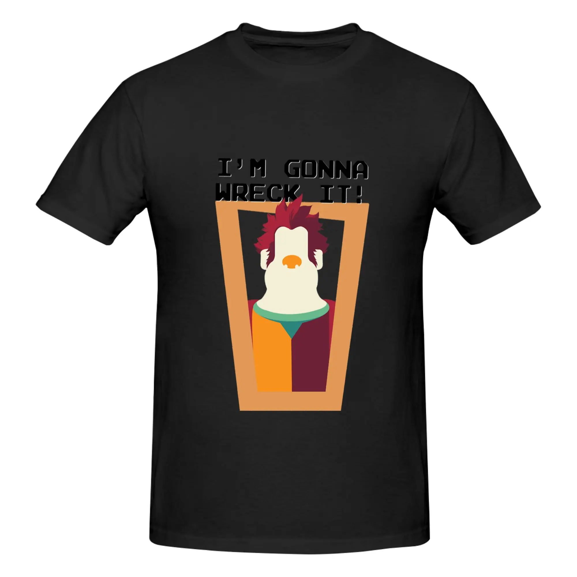 Funny I m Gonna Wreck It  Men's Printed T-Shirt Unisex T shirtTops