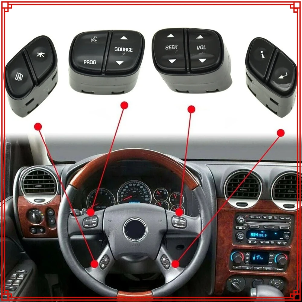 21997739 for Chevrolet Steering Wheel Switch Button Assembly Automotive Parts 1999443