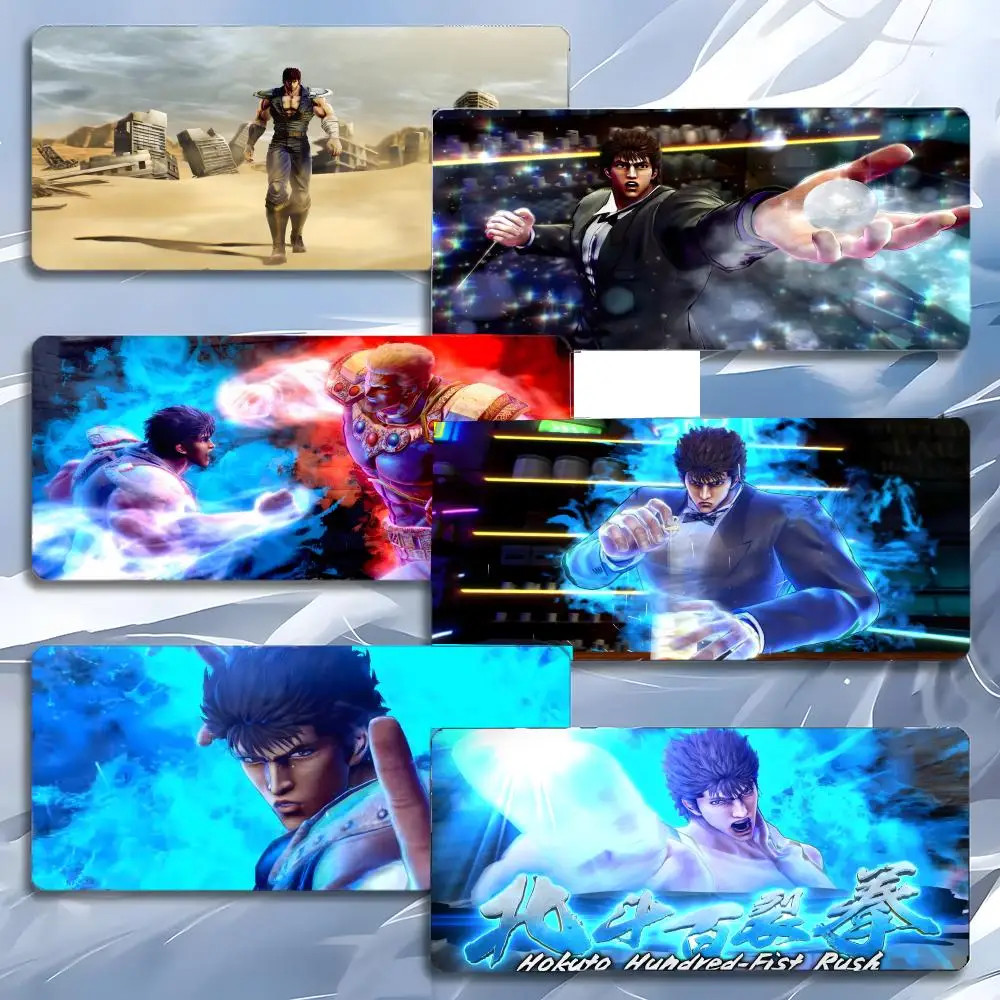 anime classic F-Fist of the North Star Mouse Pad Mousepad Large Gaming LockEdge Thickened PC Table Desk Mat