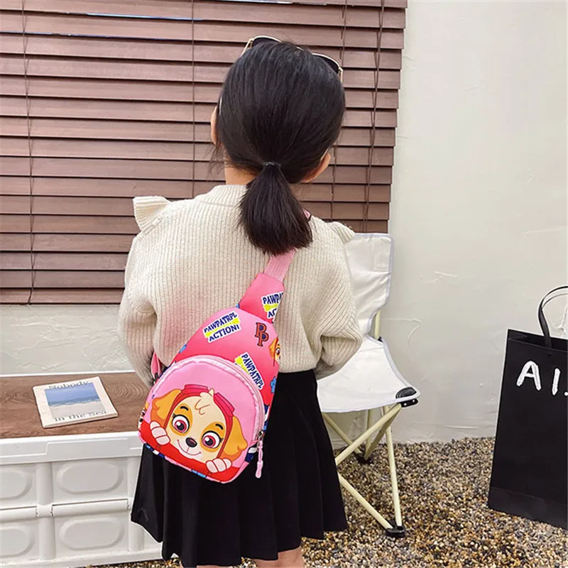 Wholesale Paw Patrol Bag Kawaiianime Mini Chest Bga for Kids Cute Cartoon Shoulder Bags Paw Patrol Backpack Crossbody Bag Gifts