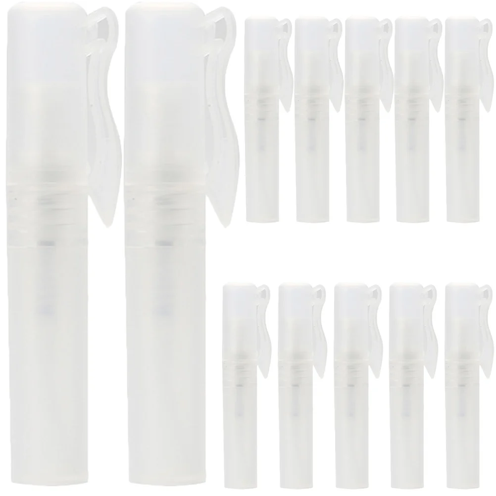 

12 Pcs Perfume Pen Spray Bottle Mini Refillable Bottles Fragrance Small Travel Containers Tube Shape