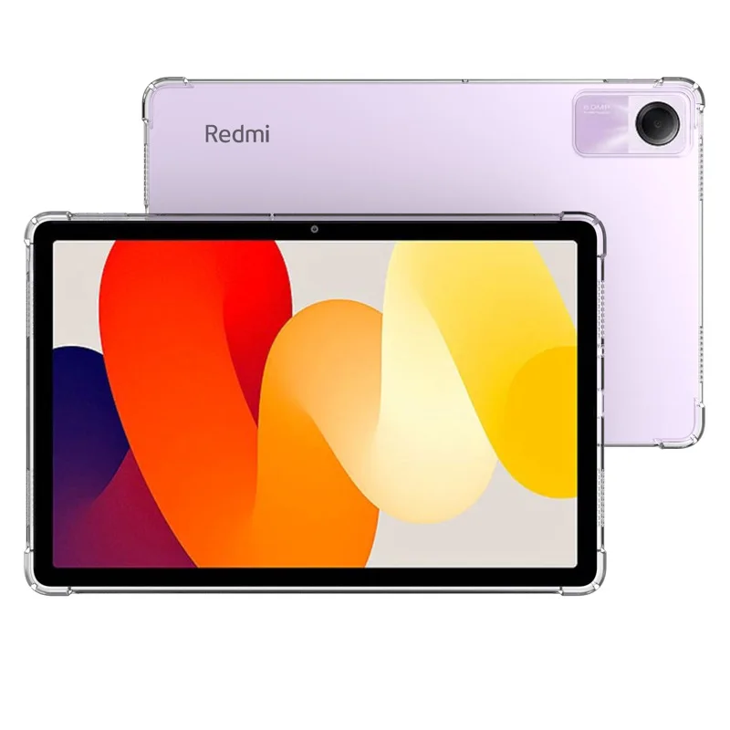 Für Redmi Pad SE 11 "2023 Fall Transparent Air-bags Weiche Silikon TPU Schutz Stoßfest Capa Fundas Für Xiaomi redmiPad SE