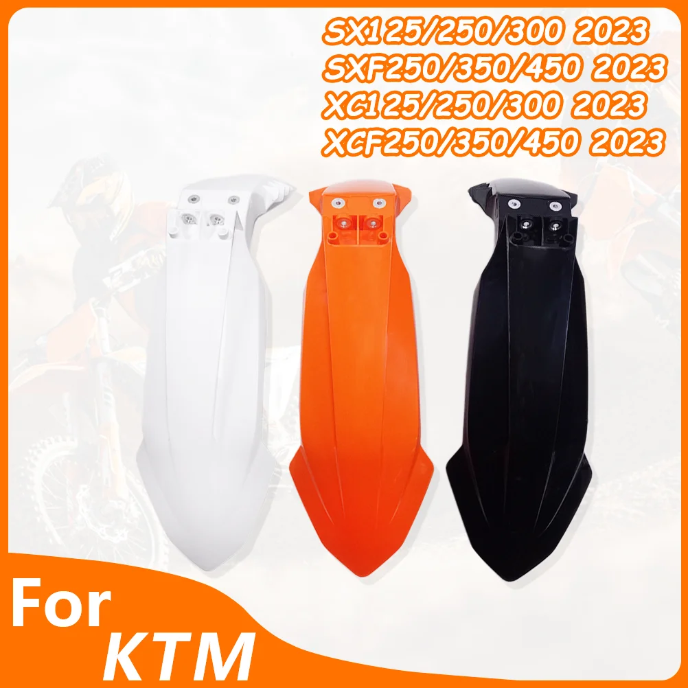 

Для KTM 2023, переднее крыло мотоцикла, пластиковый чехол SX SXF XC-F 125 250 300 450, переднее крыло для мотокросса