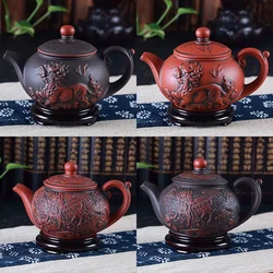 360ml Chinese unicorn teapot teaware Puer tea pot handmade purple clay kungfu Tea kettle