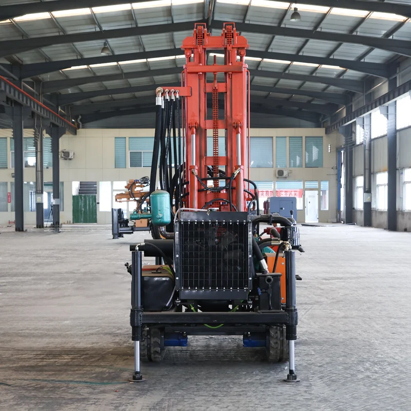 

Customized Durable Water Well Drilling Machine – 200m Depth, Hydraulic Outriggers