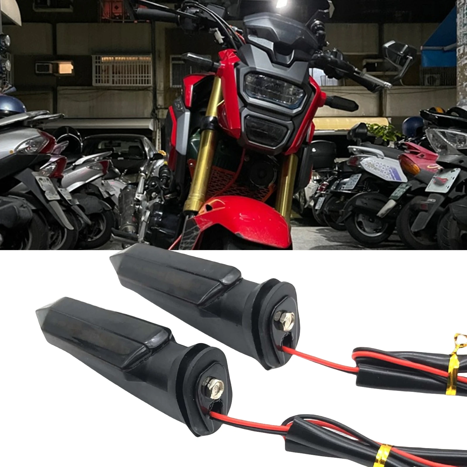Pop For HONDA CB125/250R/300R CB500X/F CB650R CBR 650R/500R XADV750 ADV150 Motorcycle Turn Signal Light Lamp