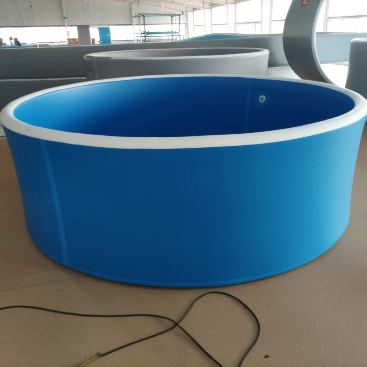 High Quality PVC Drop Stitch Material Custom Big Size Portable Outdoor Water Pool Inflatable Swimming Pool for Children