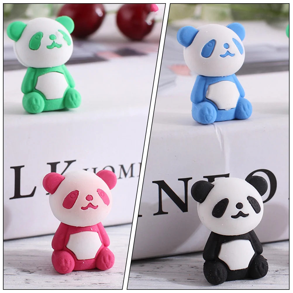 36 قطعة ممحاة الباندا محايات الحيوانات الصغيرة للممحاة الصغيرة للمدرسة والمكتب لوازم القرطاسية الزخرفية #5