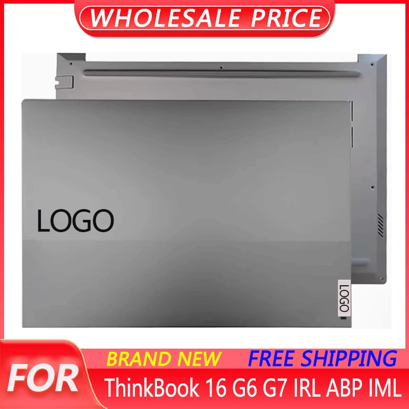 New For ThinkBook ThinkBook 16 G6 G7 IRL ABP IML Laptop LCD Back Cover Front Bezel Palmrest Bottom Base Case Keyboard