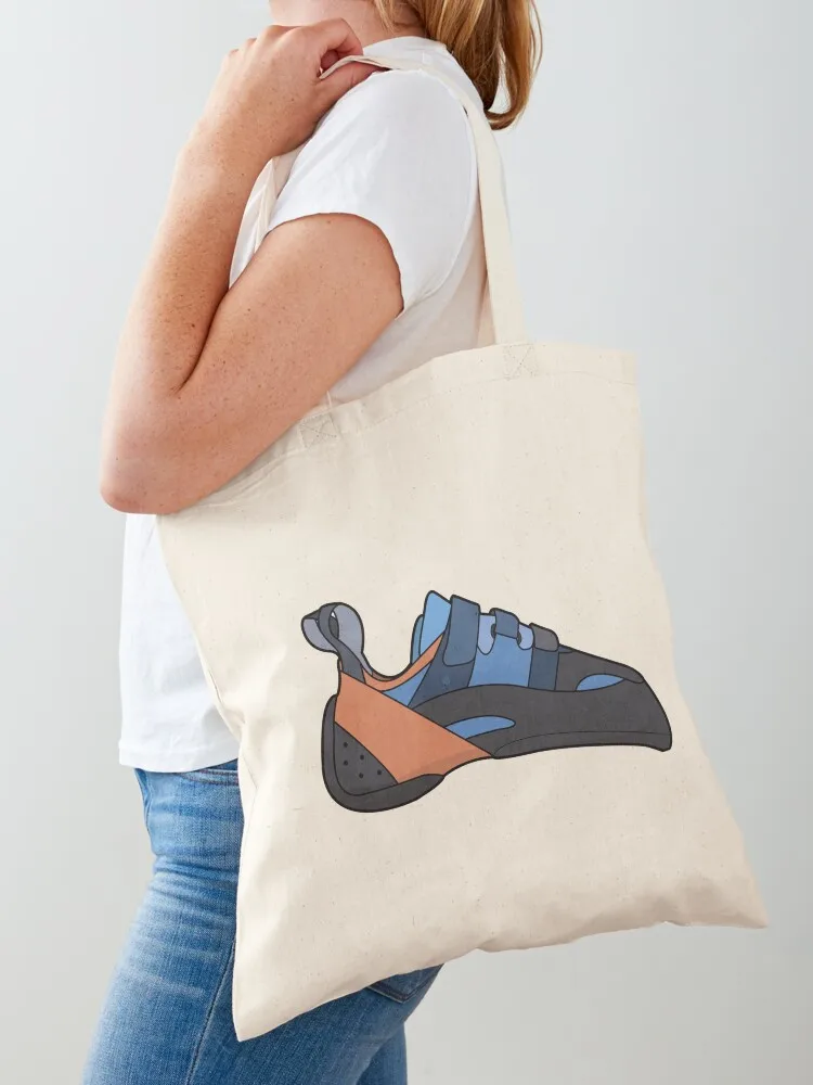 

Climbing Shoe Illustration Tote Bag canvas tote bags the tote bag sacs de shopping canvas shopping bag