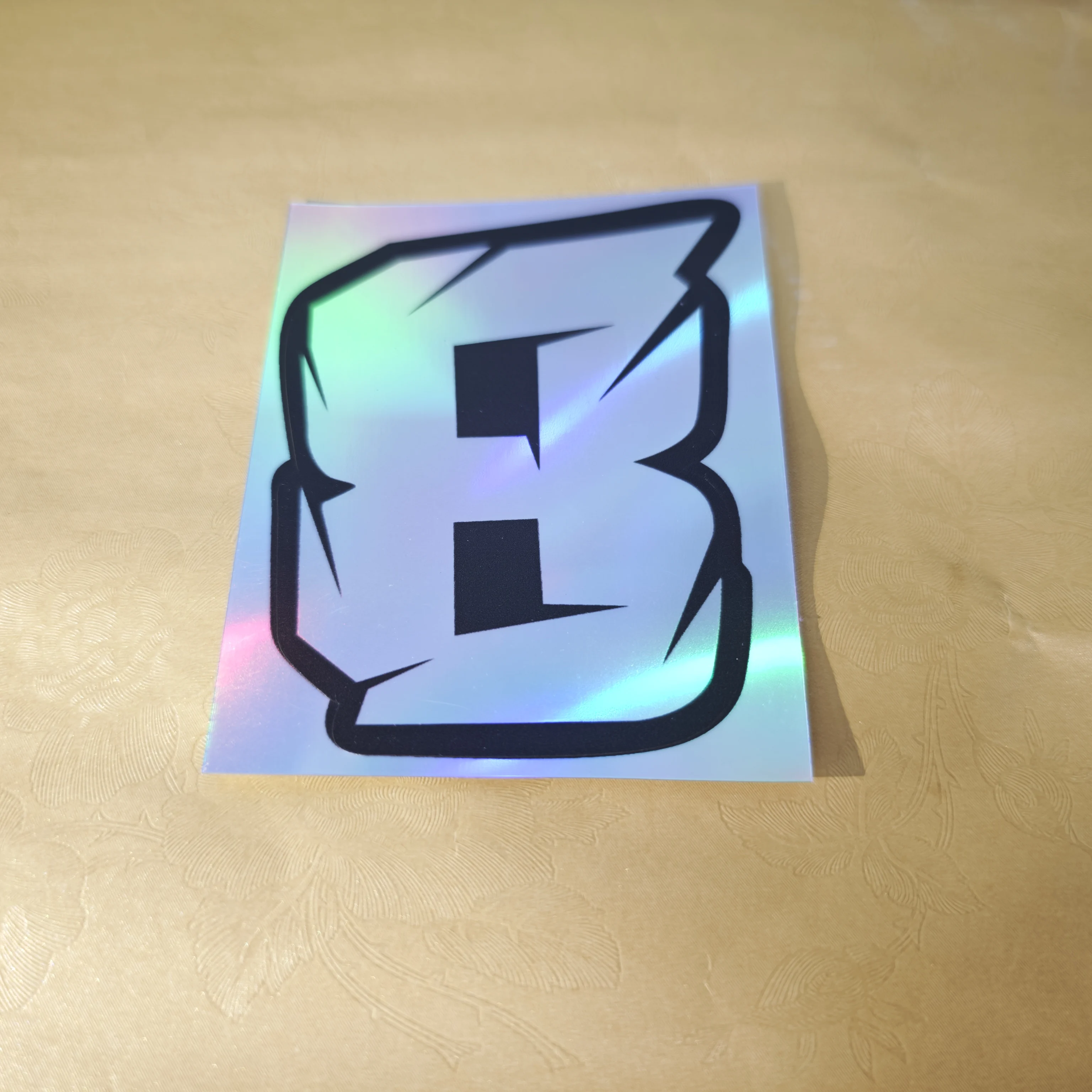 1PC Laser Anzahl Motorrad Aufkleber Wasserdichte Motorrad Kraftstoff Tank Elektrische Roller Fahrrad Dekoration Langlebig DIY Aufkleber