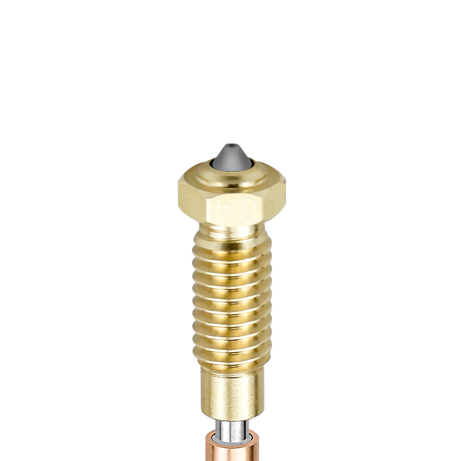Upgraded Hotend Nozzle For Prusa MK4/XL/MK3.9 All Metal One-Piece Hardened Steel Nozzle 0.4mm Durable High Flow 3D Printer Part.