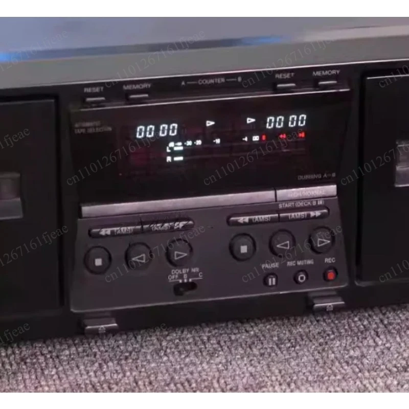 For Dubbing & Recording,   Double Cassette Deck with Electric Logic Control, HiFi Stereo Tape Player Used