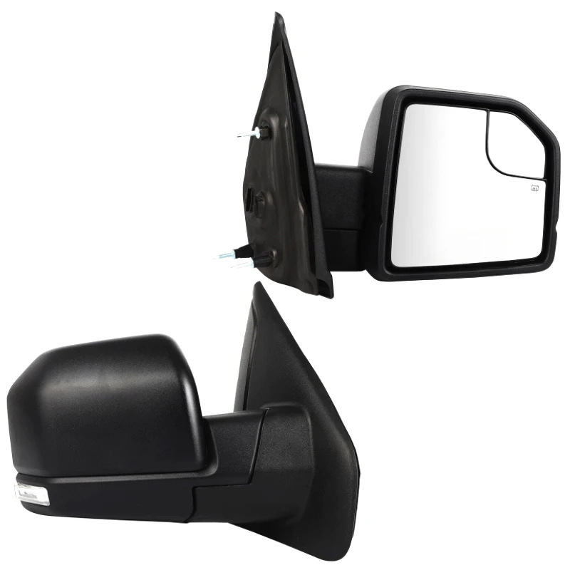 High Quality Telescopic Heated Rearview Side Mirror With Turn Signal Fit F150 2007-2014 Auto Replacement Parts