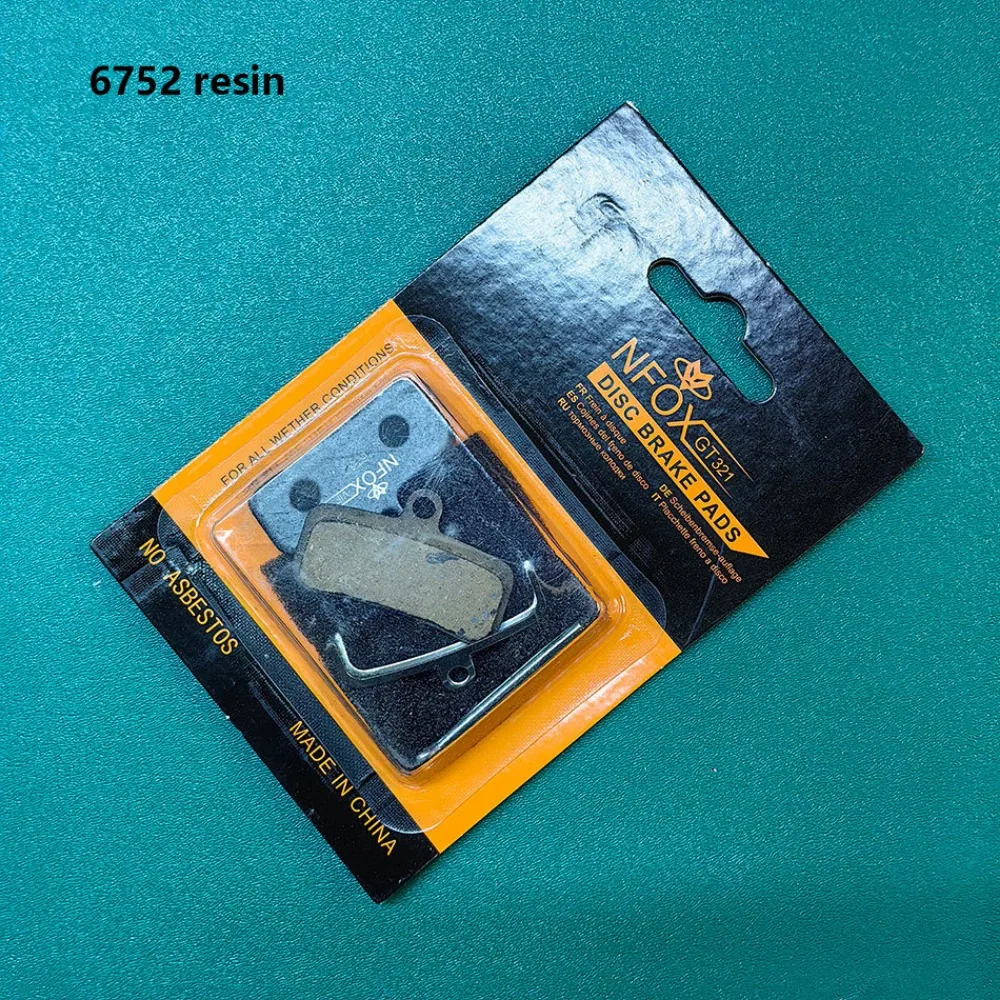 1set Metal 4-piston Hydraulic Brake Pads Black 4 Styles Disc Make Riction Plate Mountain Bike Brake Pads