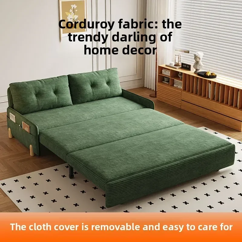 a1  sofa bed - convertible folding recliner for living room, multi-functional pull-out bed