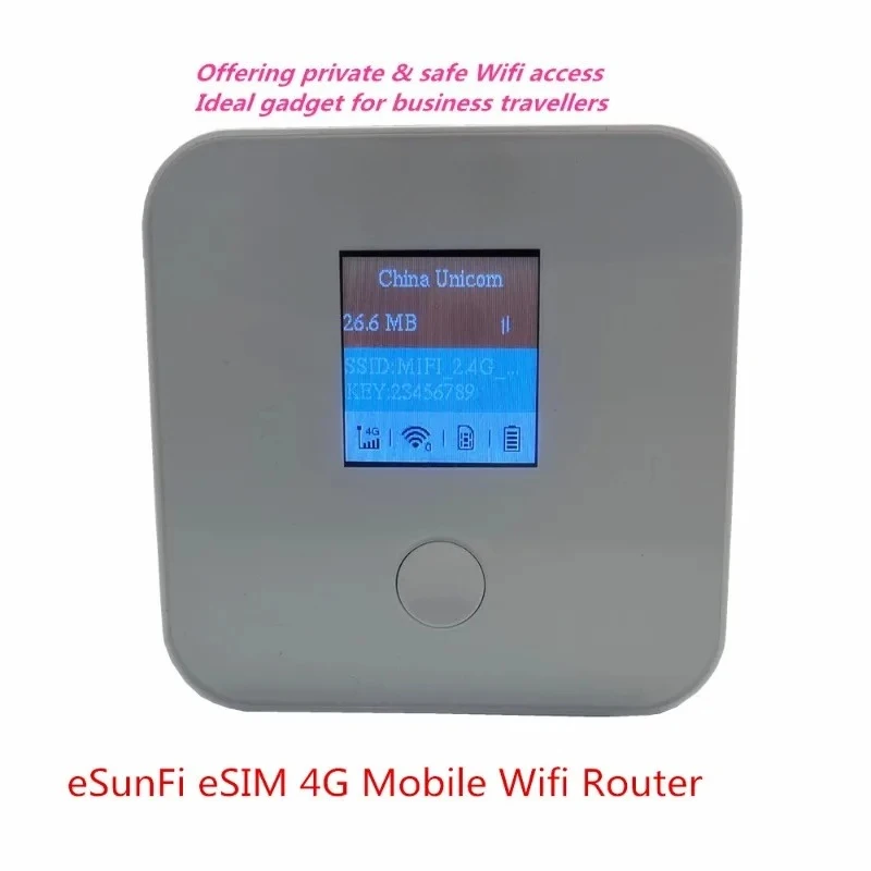 

Портативный 4G eSim Wi-Fi-маршрутизатор eSunFi SHFiEL40 на Qualcomm