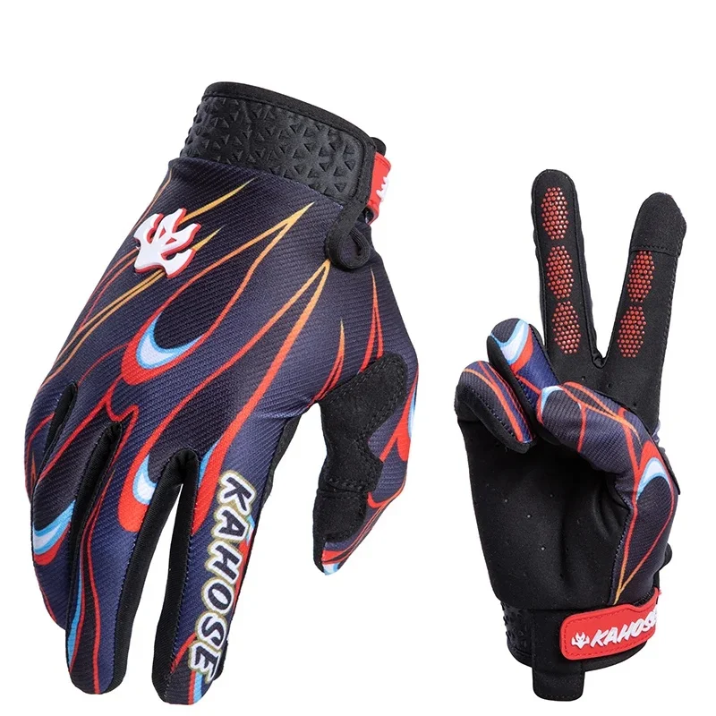 Breathable MX BMX Dirt Biker Cycling Gloves Breathable Mountain Off-Road Moto Cross Bicycle Riding Accessories Equipments