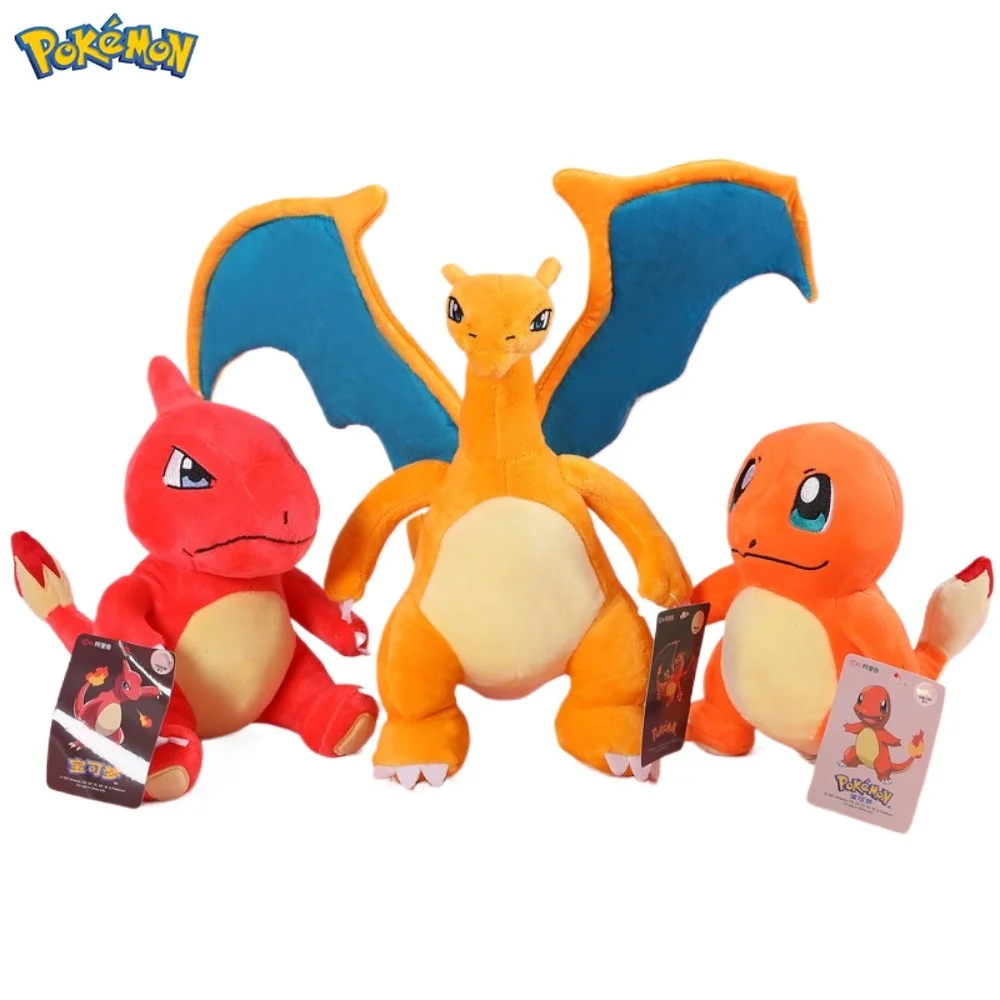 

Pokémon Plushie Collection! Charizard, Charmander, Pikachu & More Adorable Buddies! Perfect for Fans of All Ages Gift