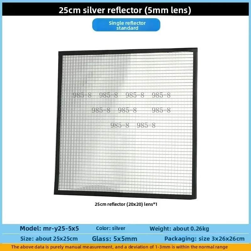Photography Parallel Light Reflective Panel, Multi-Angle Light Refraction Background Mirror Board Studio Shooting