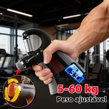 Hand Grip With Adjustment Intensity 5-60kg Handgrip Fitness Hand Hug With Counter