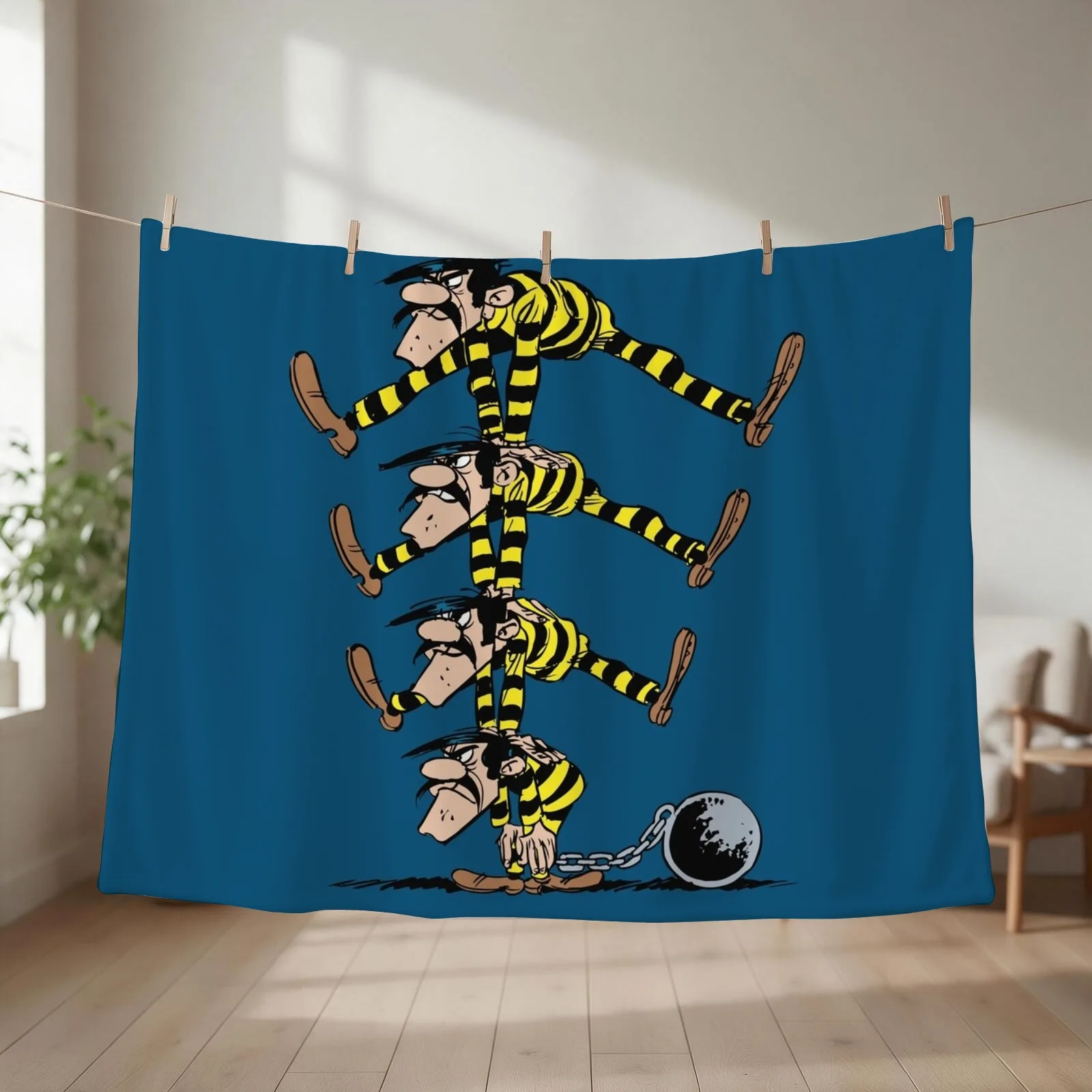 The Dalton Brothers Throw Blanket Furry warm for winter for babies Hairys Blankets