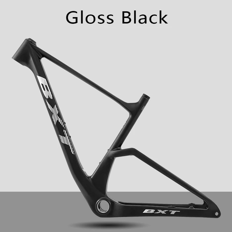 BXT Carbon MTB Frame Volledig Intern Geïntegreerde Kabelgeleiding Mountainbike Schijfrem Frame 29er geschikt voor Single Chainring UDH hanger
