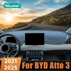 For BYD Atto 3 Atto3 2022 2023 2024 EV Yuan Plus Car Dashboard Cover Avoid Light Pad Sun Shade Case Anti-UV Carpets Non-Slip Mat