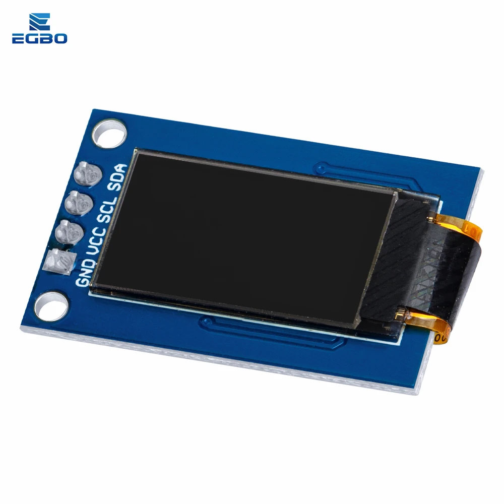 1~5PCS EGBO 0.78 inch OLED Display LCD Screen Module 0.78" White Color Resolution 128*80 SPI Interface SH1107 driver 128X80