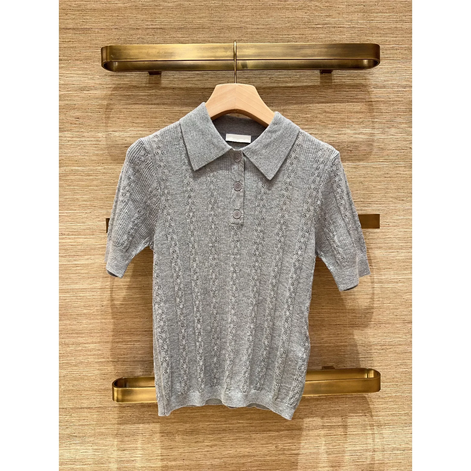 

Мягкий шерстяной вязаный свитер с вертикальными полосами и цветочным узором, высококачественный, весна 2026, женский модный топ HEIDD