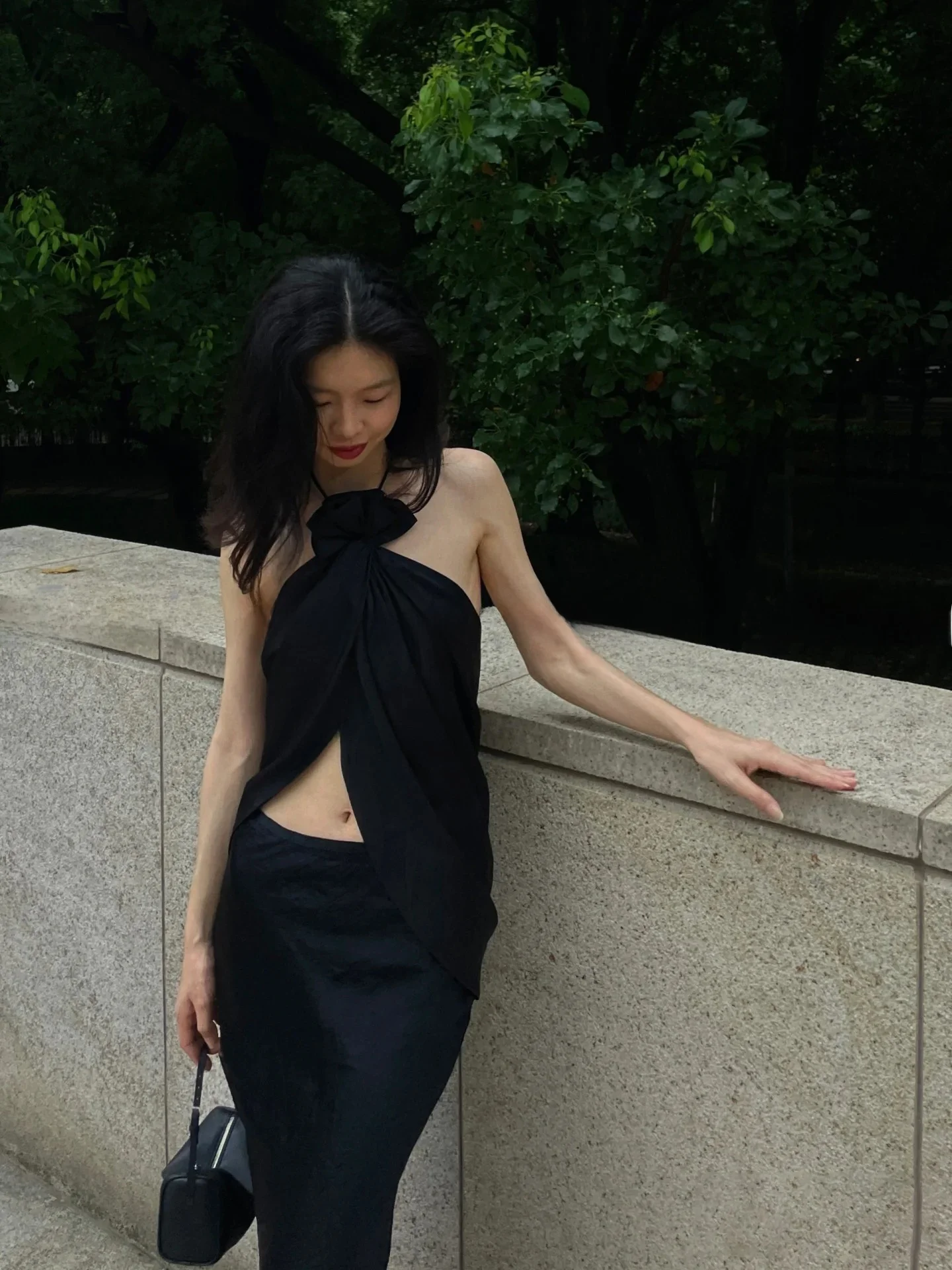 

Новинка лета: Женский укороченный топ-майка Sexy Bla Bal Ne Hanging Monic VKC 23, дышащий, однотонный, короткий, маленький размер