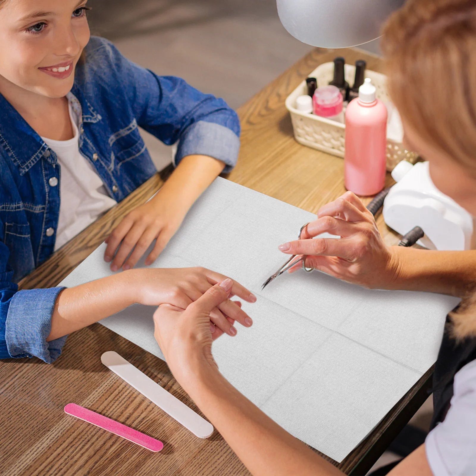 20개 일회용 타투 데스크 패드 방수 및 오일 방지 테이블 커버 네일 아트 및 타투용 타투 테이블 커버