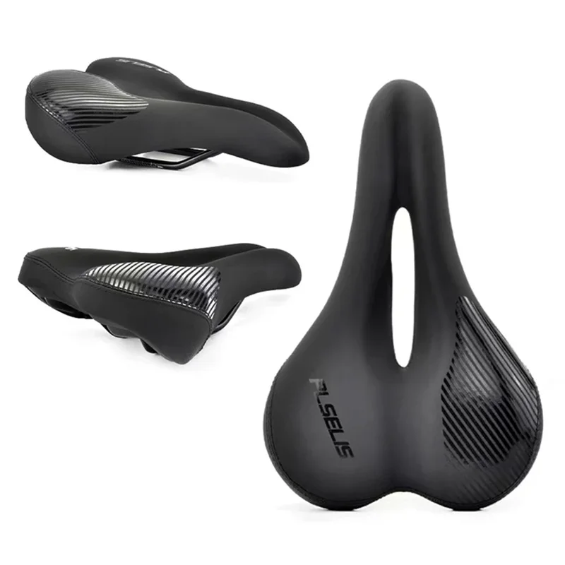 

PLSELIS MTB складное велосипедное седло амортизирующее мягкое удобное велосипедное сиденье для мужчин и женщин полое дышащее велосипедное седло