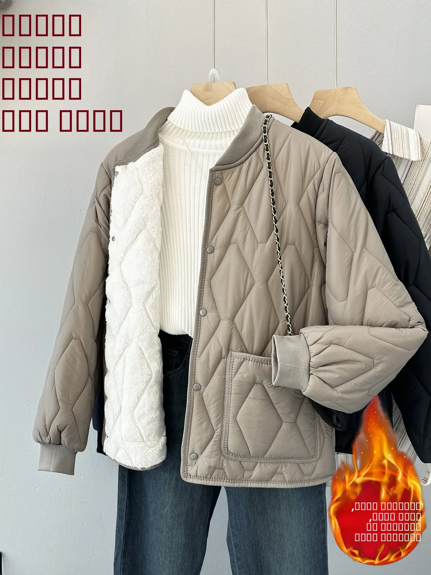 

Утепленная хлопковая куртка для женщин: офисная, теплая, морозостойкая, для использования в помещении, для врачей и медсестер, больших размеров, пуховик из хлопка