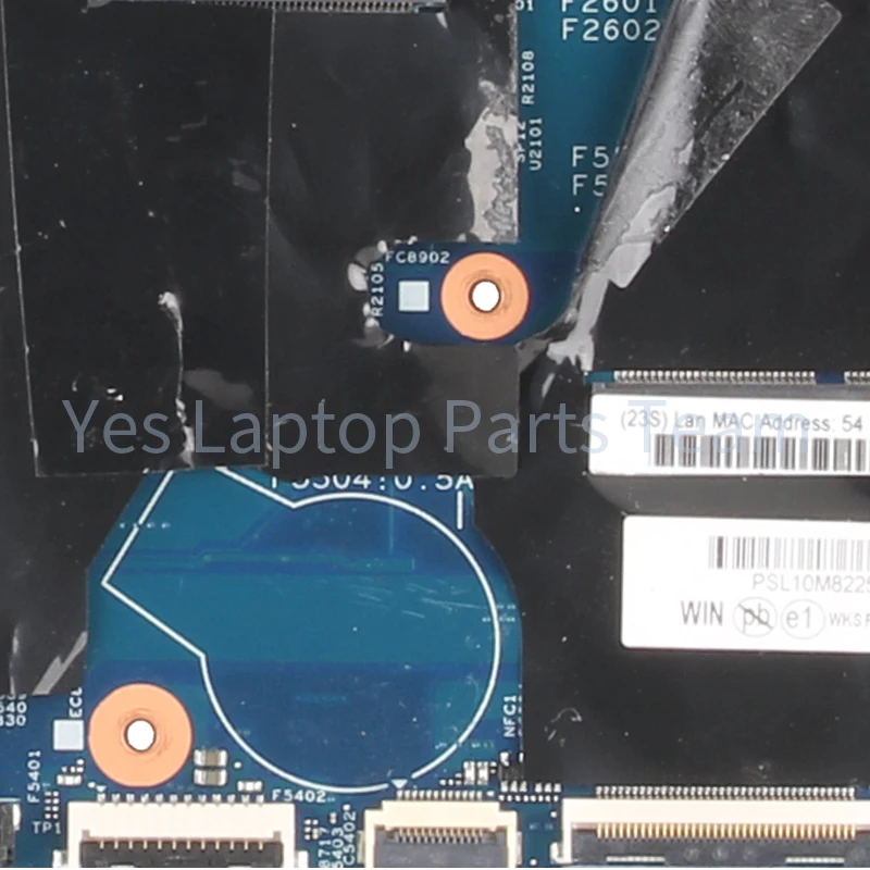 Placa base para portátil Lenovo X1 YOGA, L50260-601, L50260-601, L56684-601, i5-7300U, i7-7600U, 16822