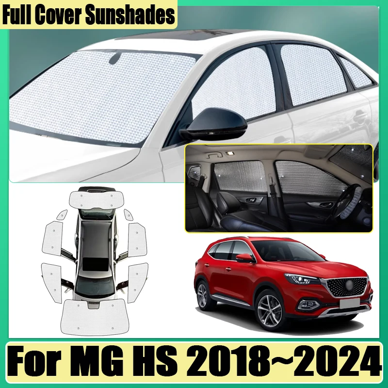 

Конфиденциальные блоки для MG HS 2018 2019 2020 2021 2022 ~ 2024 автомобильный козырек объемного звучания, солнцезащитный козырек с полным покрытием, анти-УФ-автозащитные козырьки, аксессуары