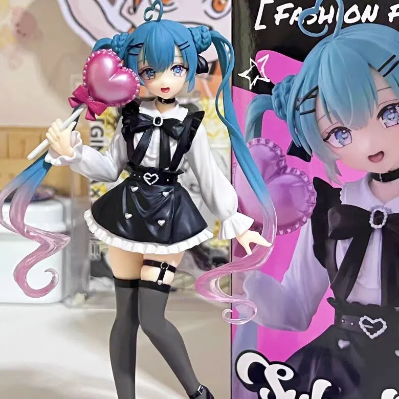 

Original Taito Hatsune Miku Anime Figure Non Mainstream Fashion Subclture Action Figure Model Collectible Toys Gift For Boy