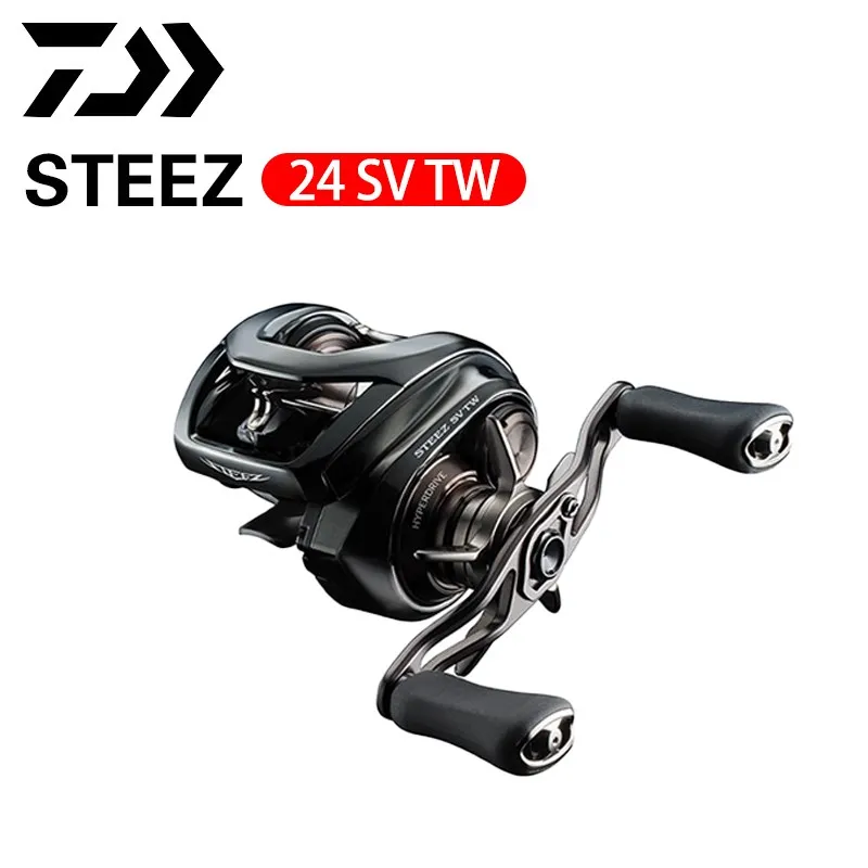 Новинка 2024, DAIWA STEEZ SV TW, Япония, 6,7: 1/7.8:1/8,5: 1, Рыболовная катушка для заброса приманки, сверхдлинная Рыболовная катушка, Рыболовная катушка