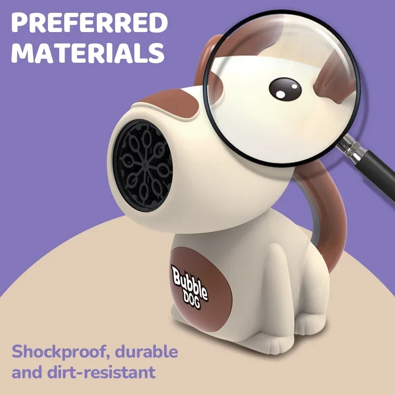 バブルガン バブルマシン 漫画の犬のバブルマシンのおもちゃ 子供や幼児に最適 バブルガン パーティーギフト 誕生日