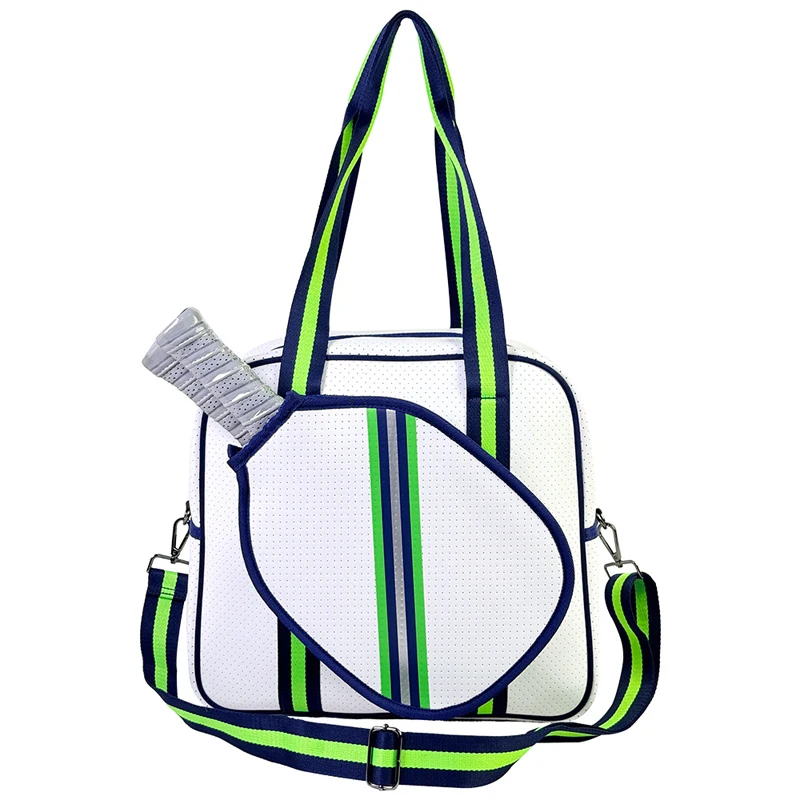 

Women Neoprene Pickleball Bag Large Capacity Waterproof Portable Padel Tennis Bag Multi-functional Pickleball Racquet Handbags