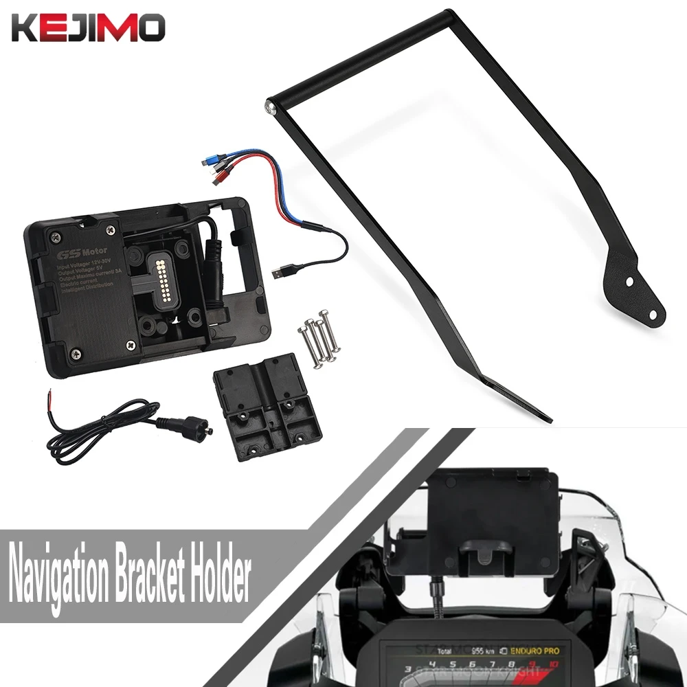 

For YAMAHA NIKEN 900 2021 2020 2019 Motorcycle Accessories GPS Smart Phone Navigation NIKEN900 Plate Bracket Adapt Holder Kit