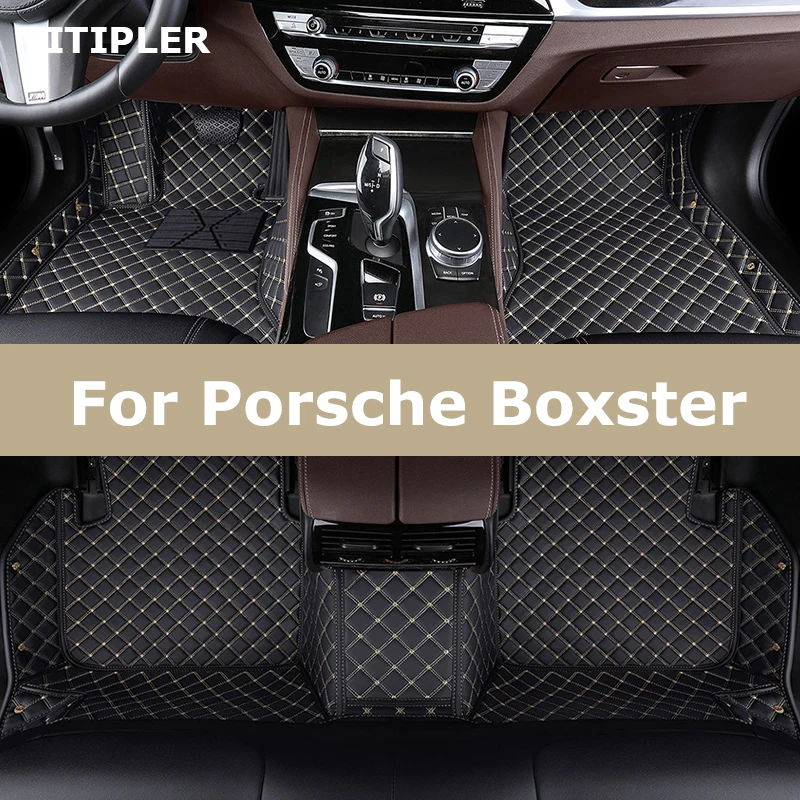 TITIPLER Custom Car Floor Mats For Porsche Boxster 981 987 Auto Carpets Foot Coche Accessories