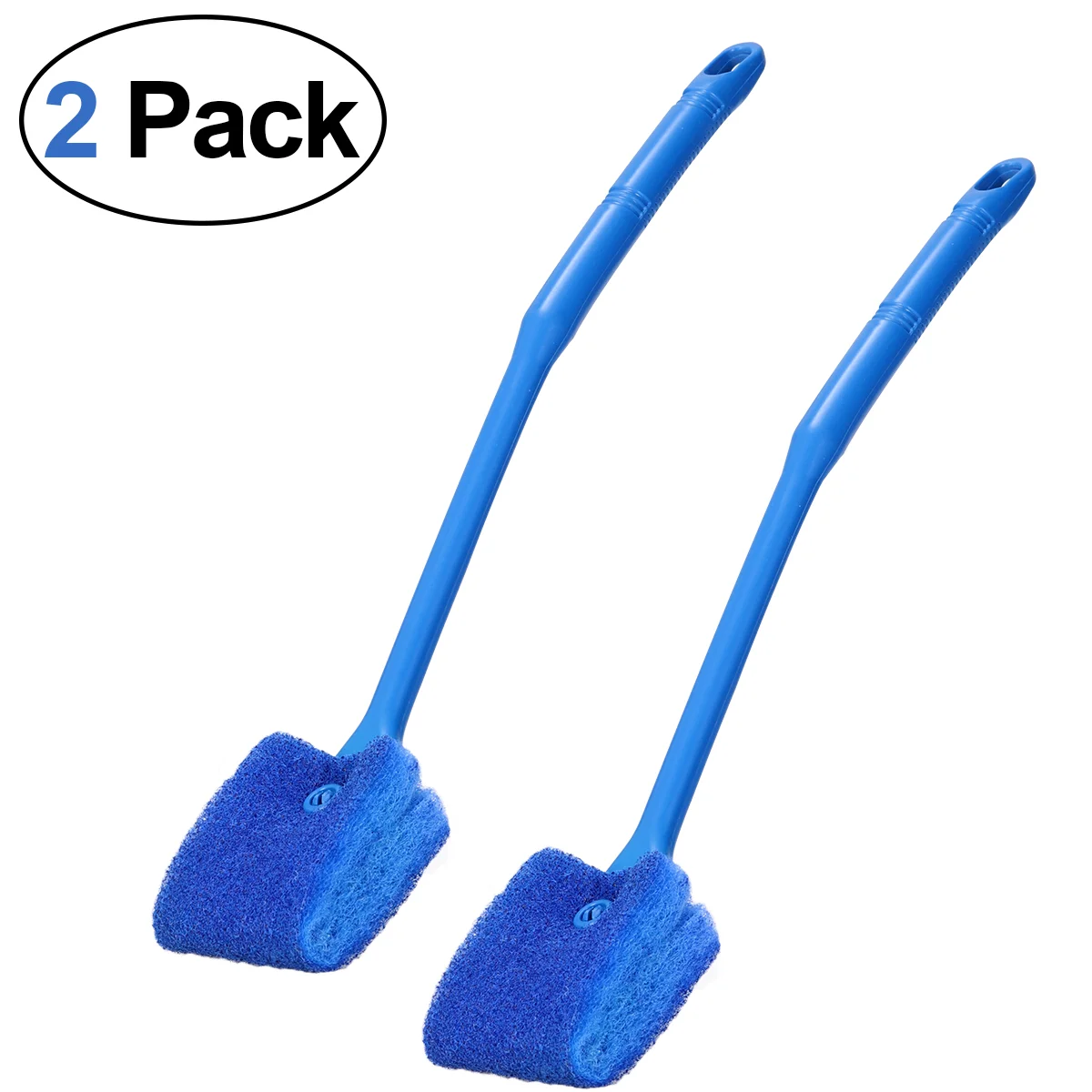 

UEETEK 2pcs Aquarium Plant Glass Fish Tank Clean Cleaning Brush (Blue) Fish Tank Brush Fish Tank Cleaning Brush