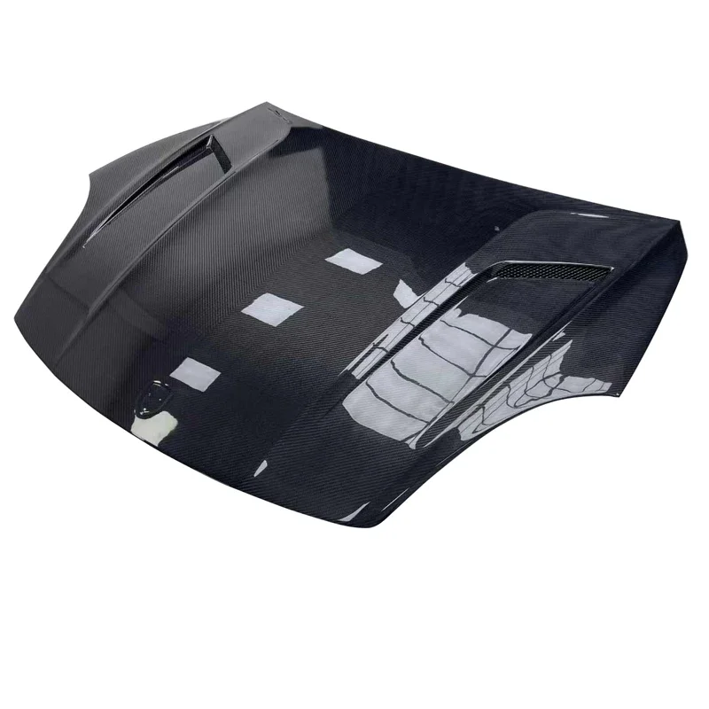 New 9YA 9Y0 Dry Carbon Fiber Hood for Cayenne-Screw-On Installation 3K Twill Weave 3